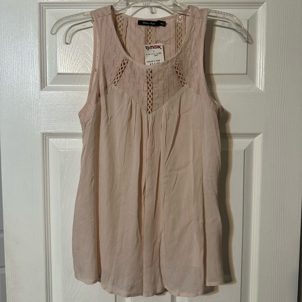 NWT Doe and Rae Summer Tank Top